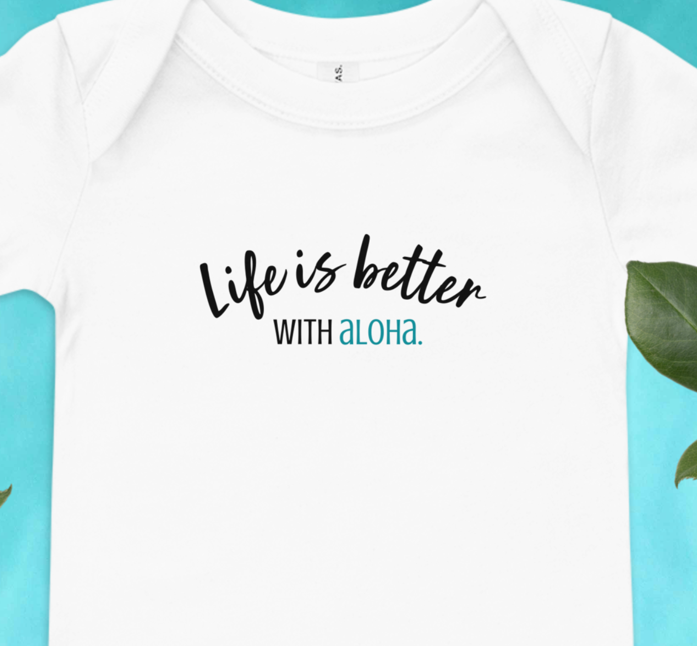 Aloha for Your Little One - Baby short sleeve one piece
