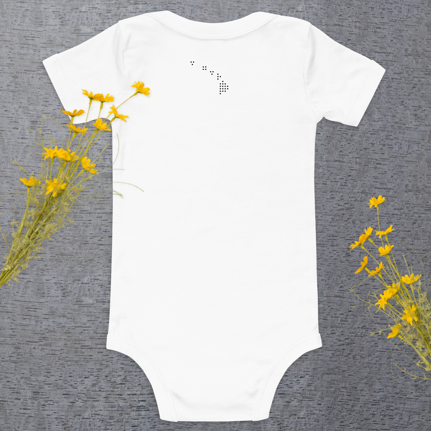 Tiny and Mighty Little Fighters - Baby short sleeve one piece