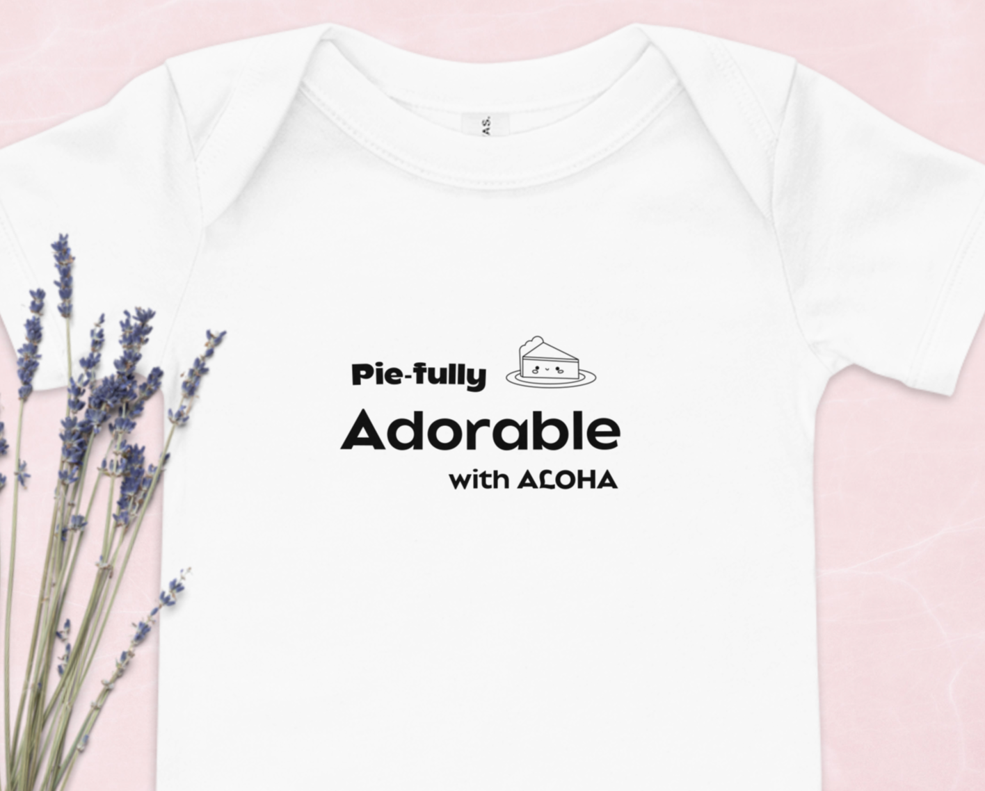 Full of charm Pie-fully of Aloha - Baby short sleeve one piece