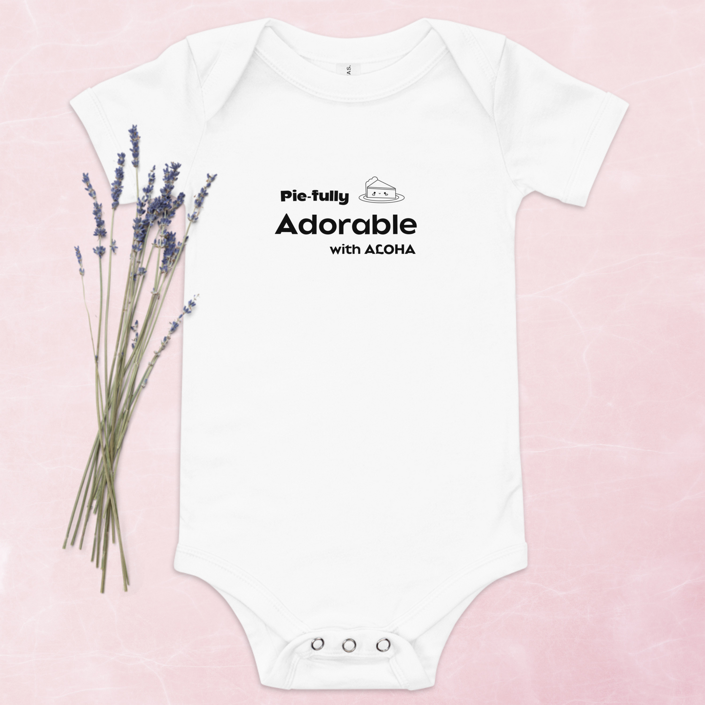 Full of charm Pie-fully of Aloha - Baby short sleeve one piece